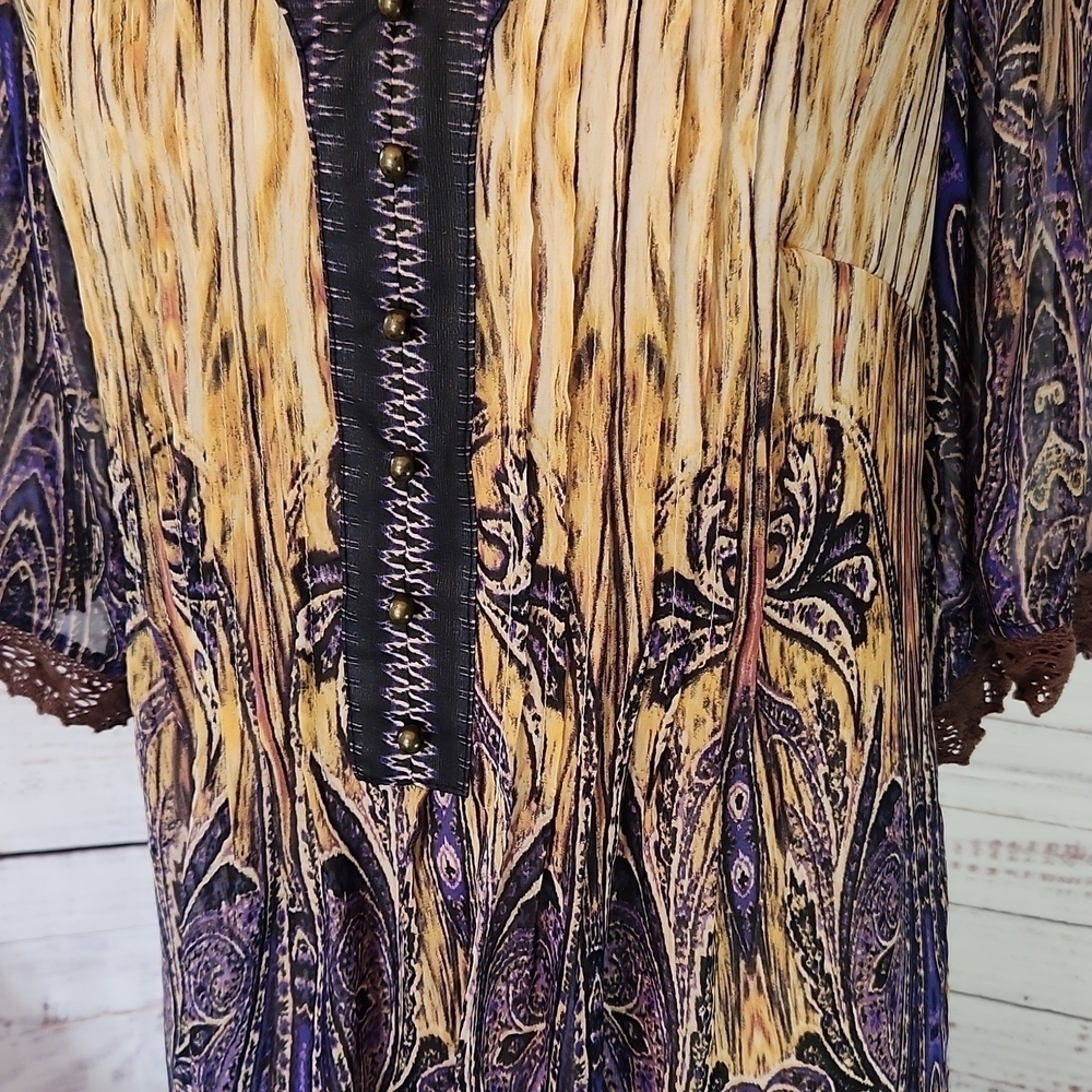 Rabbit Rabbit Rabbit women's sheer midi dress - Picture 2 of 9
